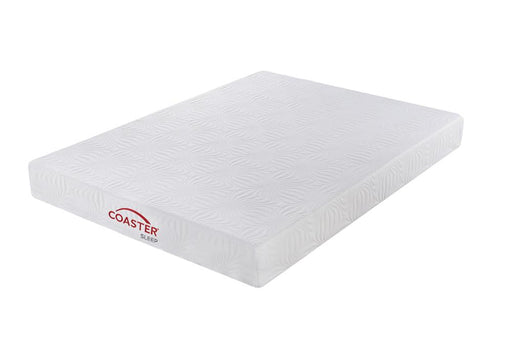 Keegan Twin Memory Foam Mattress White image