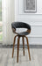 G100205 Contemporary Walnut and Black Bar Stool image