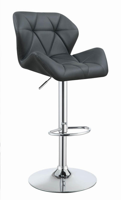 G100426 Contemporary Grey Adjustable Bar Stool image