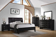 Briana Black King Four-Piece Bedroom Set image