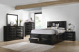 Briana Transitional Black Eastern King Four-Piece Bedroom Set image