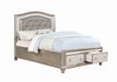 G204183 Bling Game Metallic California King Bed image