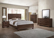 Brandon Transitional Medium Brown Eastern King Four-Piece Set image