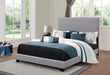 Boyd Upholstered Grey Full Bed image