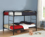 Fordham Black Full-Over-Full Bunk Bed image