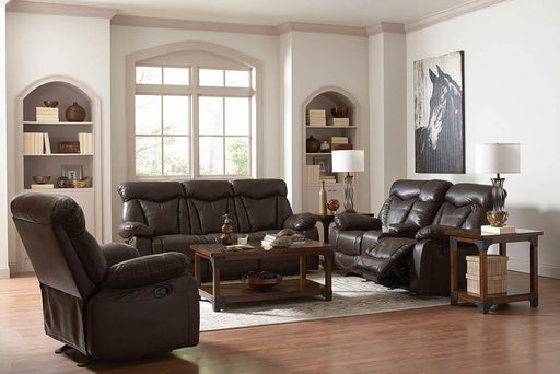 Zimmerman Casual Dark Brown Motion Sofa image