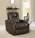 Delangelo Brown Power Motion Recliner image