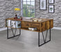 Analiese Industrial Antique Nutmeg Writing Desk image